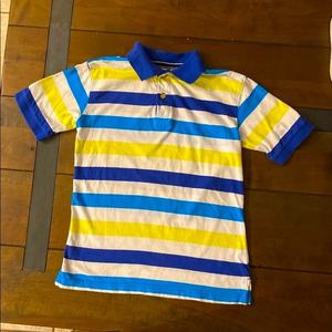 เสื้อโปโลลายทางสำหรับเด็กเสื้อโปโลพิมพ์ลายทางทำจากผ้าฝ้าย GSM 180ผ้าปิเก้ - Product Image 2