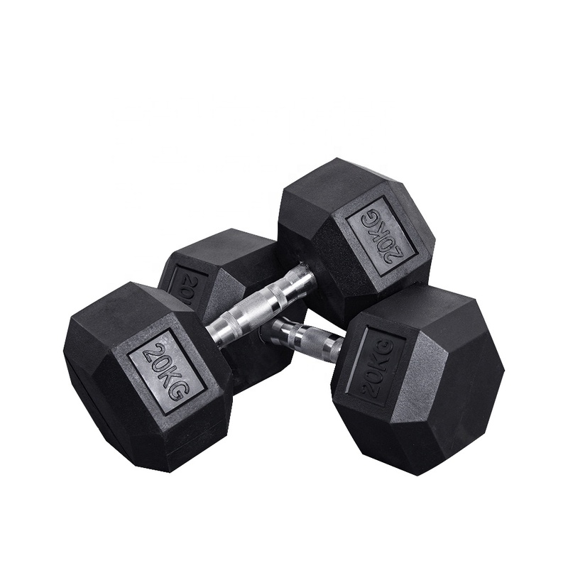 ShengQi 10kg Hexagon Cast Iron Rubber