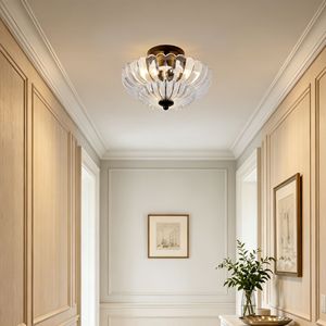 Semi Flush Mount <b>Ceiling</b> <b>Light</b> Smoky Gray Glass <b>3</b>-<b>Bulb</b> Modern Black Fixture IP54 Rated - Product Image 6