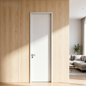 Puerta Interior de Madera Compuesta Minimalista Impermeable CAESAR, Diseño Simple para Dormitorio, Fácil Instalación, Venta Caliente OEM ODM - Product Image 4