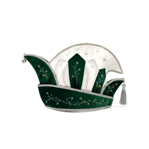 Chapeau de prince de carnaval de haute qualité avec broderie dorée, chapeau de fête pour déguisement, chapeau de carnaval - Product Image 4