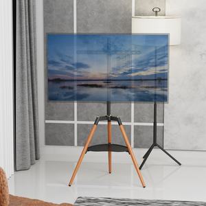 Bon prix de tré<span class=keywords><strong>pied</strong></span> <span class=keywords><strong>TV</strong></span> avec hauteur et <span class=keywords><strong>pivotant</strong></span> réglable 3 pieds en bois Studio <span class=keywords><strong>TV</strong></span> présentoir pour chambre salon - Product Image 6