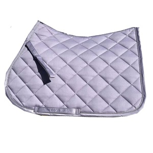 Novedad 2026: Almohadilla de silla de montar ecuestre de polialgodón de alta calidad con forro cómodo, color personalizado, talla grande, OEM - Product Image 2