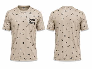 เสื้อยืดแขนสั้นสำหรับผู้ชายพิมพ์ลายพรางแบบแห้งเร็วคอกลมสำหรับใส่ทั่วไปเสื้อผ้าลำลองผ้าโพลีเอสเตอร์แบบถัก - Product Image 1