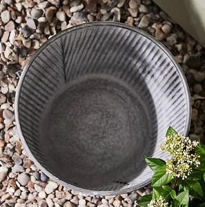 กระถางล้างต้นไม้สีขาวขนาดใหญ่งานแฮนด์เมดกระถางต้นไม้กลางแจ้ง - Product Image 4