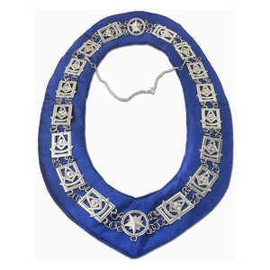 Reasonable Price <b>Masonic</b> Collar <b>Masonic</b> Regalia Chain Collar Free Mason Blue Lodge Officers Chain Collar - Product Image 1