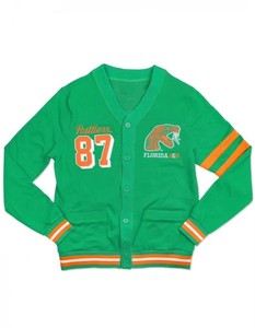 Florida A&M University FAMU Men and Women <b>Cardigan</b> Breathable Quick Dry V-neck Double Breasted <b>Thick</b> - Product Image 1