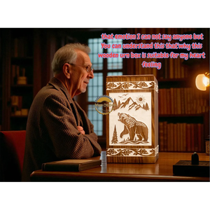 Handcrafted heels sun bird fly wave & Natural Wood Cremation Urn Ashes <b>Box</b> Artistic Funeral <b>Memorial</b> <b>Keepsake</b> by AYAANS - Product Image 5