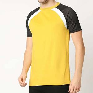 T-shirts décontractés unis personnalisables avec logo pour hommes – Vêtements en gros, lots mixtes, T-shirts Ringer fabriqués au Pakistan - Product Image 3