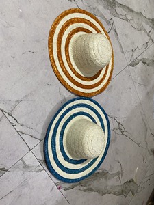 AVAILABLE High Quality Paper <b>Straw</b> Hat Blank Wide Brim Body DIY Custom Hat Making Wholesale Bangora Mexican Style - Product Image 6