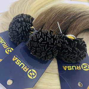 Extensiones de Cabello Humano RUSA K-Tip, Cabello Virgen Vietnamita de Primera Calidad, Cutícula Alineada, Puntas Completas, 100g, Todos los Colores - Product Image 4
