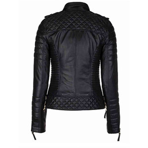 2025 Simple Style Women Leather <b>jacket</b> Pakistan Leather Factory Sale New Fashion Leather Bomber <b>Jackets</b> in High Quality - Product Image 6
