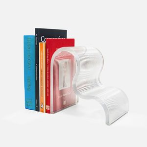 Sleek Clear Acrylic Book Holder: Premium Modern <b>Stands</b> for Displaying Books and Magazines in an Elegant and Contemporary Style - Product Image 6