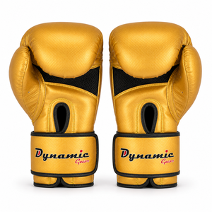 Guantes de Boxeo Profesionales de Cuero en Oferta, Ecológicos, con Logotipo Personalizado y Correa para la Muñeca para Competición - Product Image 5