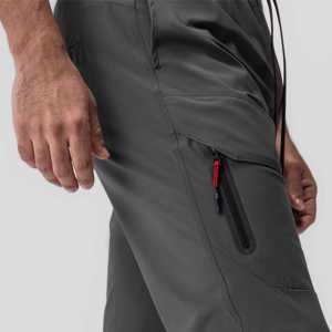Pantalón Casual Ligero de Punto para Hombre, Hecho de Algodón, Tela de Lona Cómoda, Transpirable, Apto para Primavera y Verano - Product Image 4