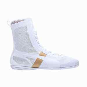 Chaussures de boxe respirantes en maille/cuir à lacets, vente directe d'usine, bonne qualité, service OEM/ODM - Product Image 1
