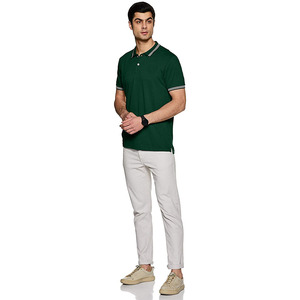 Camisetas Polo para Hombre Fabricadas en Pakistán 2026, Diseño Personalizado, Ropa Casual, Tejido de Punto Ecológico - Product Image 6