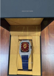 Reloj Ecológico de Diamantes Moissanite, Estilo Hip Hop, VVS, Joyería de Lujo Personalizada, Reloj Brillante, Disponible con Calidad de Exportación - Product Image 4