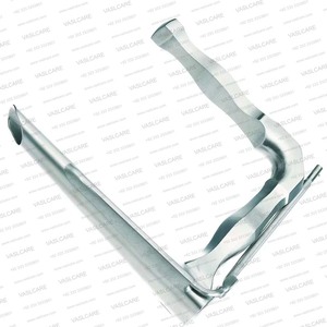 Ensemble de micro-laryngoscope opératoire – Spéculum de laryngoscope en acier inoxydable modèle Kleinsasser – Instruments chirurgicaux ORL - Product Image 1