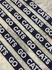 Correa con cuentas Go Cats, correas para bolsos universitarios, correas con cuentas, correas para el día del partido, correas para bolsos, estado de Kentucky - Product Image 1