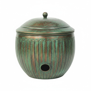 Pots de fleurs les plus vendus, élégants pour la maison et le jardin, écologiques, avec revêtement en poudre, style classique, taille, couleur et forme personnalisables - Product Image 4