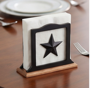 Porta servilletas con forma rectangular, diseño elegante con soporte duradero, perfecto para el hogar y la cocina, accesorios de decoración para mesa - Product Image 1