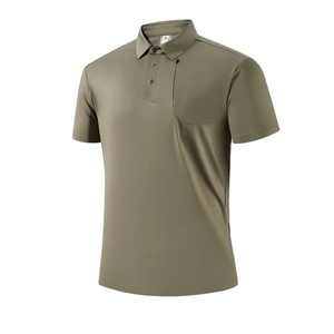 Chemise pour homme en coton 100% tricoté, 220 GSM, nouvelle mode, couleur unie, prix bas, vente en gros, qualité orientée vers l'exportation, OEM - Product Image 1