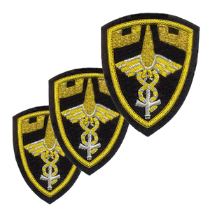 Badges de luxe faits à la main de haute qualité, brodés, écologiques, sans nickel, service OEM sur mesure, dernier design, vente en gros - Product Image 3