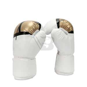 Guantes de Boxeo Profesionales de Cuero con Absorción de Impactos y Control de Humedad para Entrenamiento de MMA, Kickboxing y Fitness (Unisex) - Product Image 6