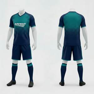 Team Soccer Kit Full Sublimation Breathable Fabric Uniform | <b>Men</b> Women Adult Sizes | Short Front Lightweight Quick Dry - Product Image 6