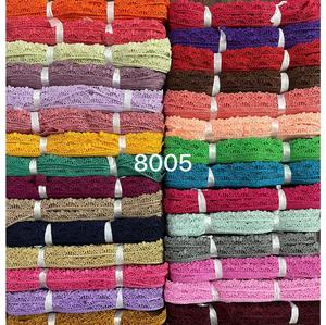 ผ้าลูกไม้ฝ้ายสีพื้นคุณภาพพรีเมียม กันน้ำ ลายดอกไม้ สำหรับตกแต่งชุดเจ้าสาว ชุดราตรี และผ้าส่าหรี - Product Image 6