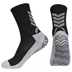 Factory Made Anti Slip Unisex Sport <b>Socks</b> <b>Custom</b> Logo Embroidery Gym Yoga <b>Grip</b> <b>Socks</b> sport <b>socks</b> MADE BY HS - Product Image 1