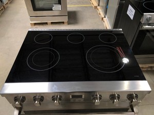 Cocina de Gas Independiente de Acero Inoxidable con 6 Quemadores, Horno, Convección, Parrilla e Ignición Electrónica para Cocina Doméstica - Product Image 2