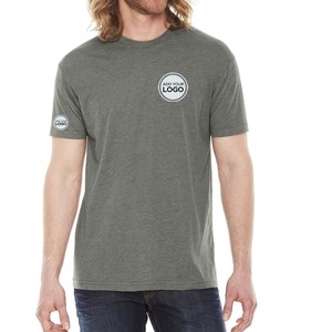 Camiseta Ligera Personalizada para Hombre, Color Azul Marino, Diseño Next Level, Camiseta Personalizada Unisex con Impresión Personalizada - Product Image 2