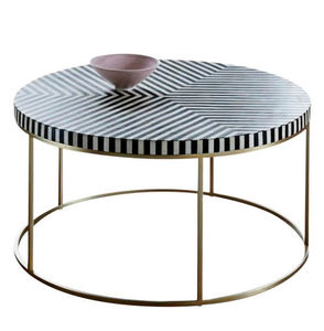 Mesa de Comedor de Estilo Moderno Más Vendida, Mesa de Centro con Base Triangular de Metal, Muebles Decorativos para el Hogar y Hoteles - Product Image 4