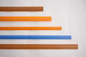 Durable PVC Taj Flat Beading Strip Decorative Edge Trim for Ceiling Wall Door Frame Furniture <b>Plastic</b> Moulding <b>Profile</b> - Product Image 4