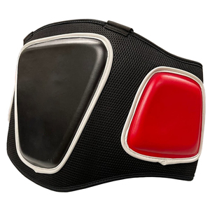 Protection de corps en cuir pour entraînement de MMA, Muay Thai, Kickboxing, arts martiaux, protection de la poitrine et du ventre, protège-poitrine antidérapant pour la boxe - Product Image 2