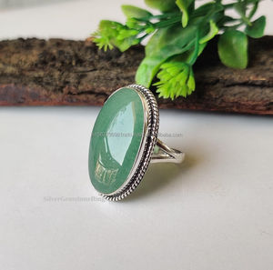 Plata esterlina 925 sólida, anillo hecho a mano, anillo Bhoho, anillo de declaración, anillo de forma ovalada, anillo de plata impresionante - Product Image 4