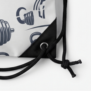 Sac de rangement à cordon de serrage unisexe en tissu non tissé, sangle réglable, grande capacité, sacs d'exercice multifonctionnels pour l'extérieur - Product Image 4
