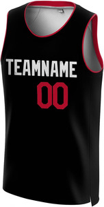 Camiseta de Baloncesto Personalizada de Punto 100% Algodón, Diseño en Blanco, Uniforme de Equipo, Secado Rápido, Malla Deportiva, OEM, Nombre del Jugador N - Product Image 3