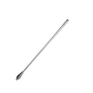 Tubes d'aspiration premium, poignée Yankauer droite, tube de 10 mm avec commande par le pouce, longueur de travail 32 cm, longueur totale 45,5 cm – ZETOMEDPRO - Product Image 1