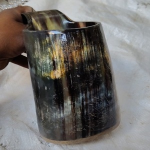 Taza de Cuerno Hecha a Mano, Ecológica, Reutilizable, para Café, Té, Cerveza, Decoración Moderna para el Hogar, Color Personalizado, Vajilla para Cocina y Bar - Product Image 5