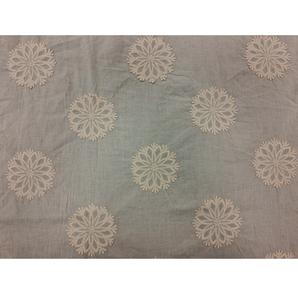 Tissu en coton tissé de bonne qualité avec un motif d'appliqué imprimé blanc pour les vêtements des filles et des femmes ou les vêtements de boutique au meilleur prix - Product Image 1