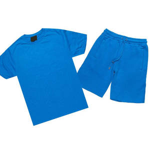 <b>Men</b> Relax Fit <b>T</b> <b>Shirt</b> <b>and</b> <b>Short</b> <b>Set</b> Two Piece Outfit Casual Training Gym Fitness Workout Summer Workout Lifestyle - Product Image 4