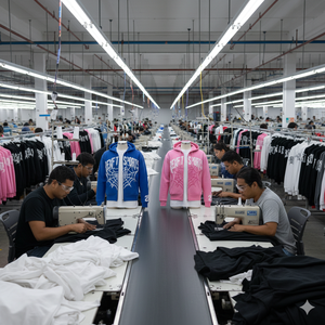 Sudaderas con Capucha Personalizadas con Logotipo Serigrafiado, de Alta Calidad, Hechas Directamente en Fábrica, con Bordado Desgastado, Sudaderas con Cremallera Extra Grandes con Efecto Descolorido por el Sol - Product Image 5