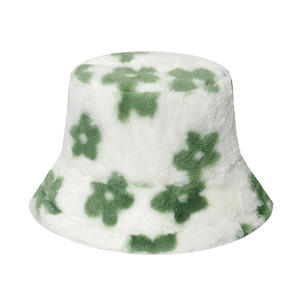 Unisex Nylon Bucket Hat Solid Hand Embroidery Washed Adjustable Winter Casual Adult Fashion Accessory - Product Image 2