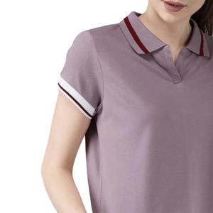 Nouvelle arrivée, polo pour femme, coton respirant, manches courtes, vêtements de golf décontractés, logo personnalisé, OEM, vente en gros - Product Image 5