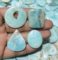Aragonite bleue, pierre précieuse naturelle, cabochon druzy, prix de gros, cristal de guérison Reiki, méditation, pour la création de bijoux