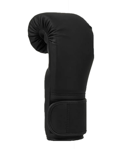 Boxing Gloves Training Full Finger PU Leather <b>Velcro</b> Closure Unisex Black Most selling product - Product Image 1