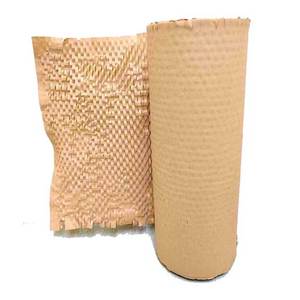 Premium Quality Honeycomb Wood <b>Wrap</b> with Cardboard Dispenser Eco Packaging Protective Film <b>Roll</b> for Industrial Commercial Use - Product Image 6